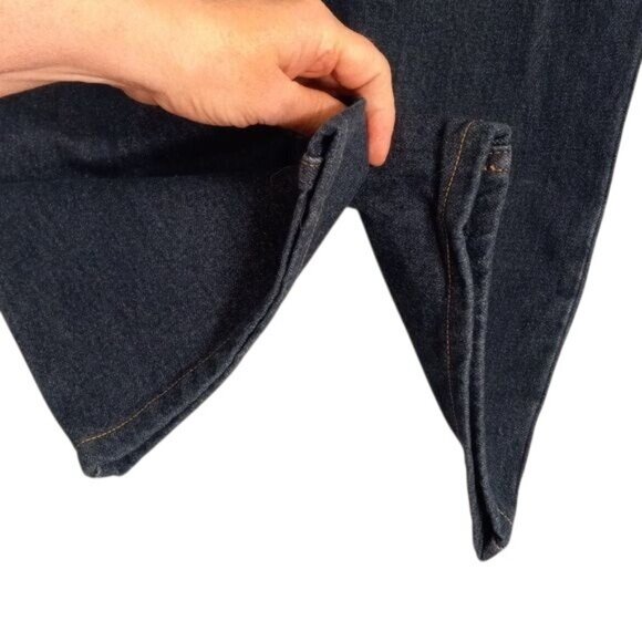 L.L. Bean Size 14P Jeans Womens Classic Curvy Fit 100% Cotton Blue Denim Petite - Picture 6 of 11